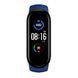 Фитнес браслет Smart Watch M5 Band Classic Black смарт часы-трекер. Цвет: синий 00022402 фото 2