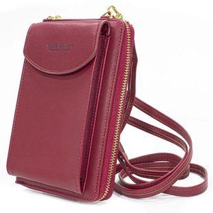 Женский кошелек Baellerry N8591 Red сумка-клатч для телефона денег банковских карт 00018340 фото