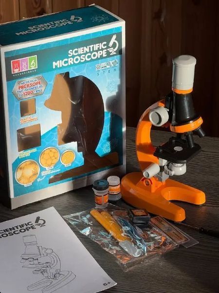 Дитячий мікроскоп Scientific Microscope збільшує у 1200 разів 00016008 фото