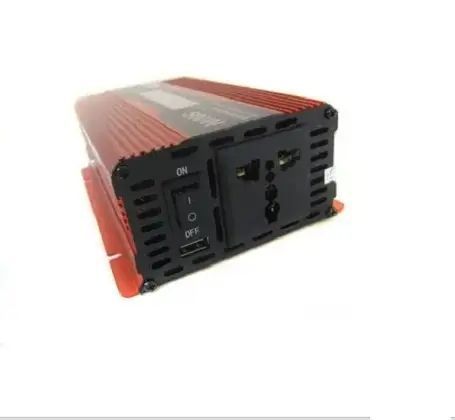 Перетворювач напруги для авто 12V-220V 500W з LCD дисплеєм 00018007 фото