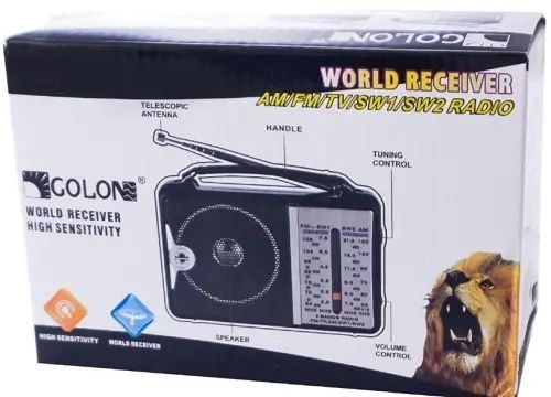 Радіоприймач акумуляторний Golon RX-607 AC 00018013 фото