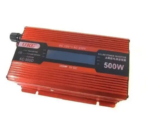 Перетворювач напруги для авто 12V-220V 500W з LCD дисплеєм 00018007 фото