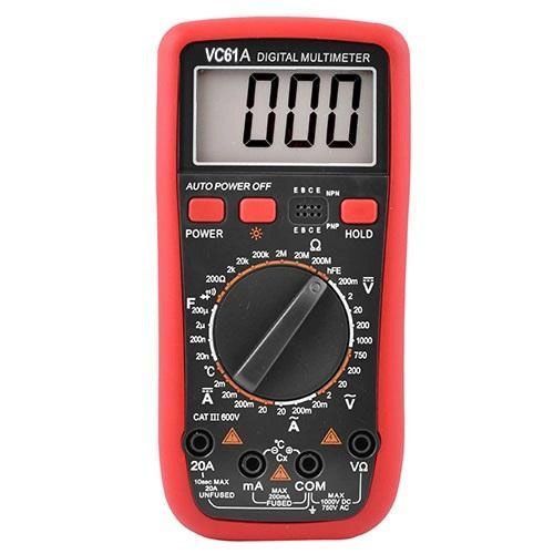 Цифровий Мультиметр 61A UT/VC DIGITAL мультитестер тестер, тестер для вимірювання напруги 00017675 фото