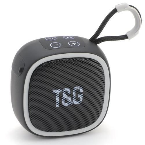 Портативная Bluetooth-колонка TG659 с ремешком, Блютуз колонка для улицы. Цвет: черный 00017250 фото