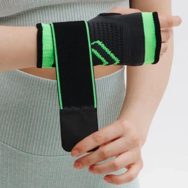 Спортивный бандаж кистевого сустава wrist support sibote 9136 ортез эластичный бинт на кисть 00015552 фото