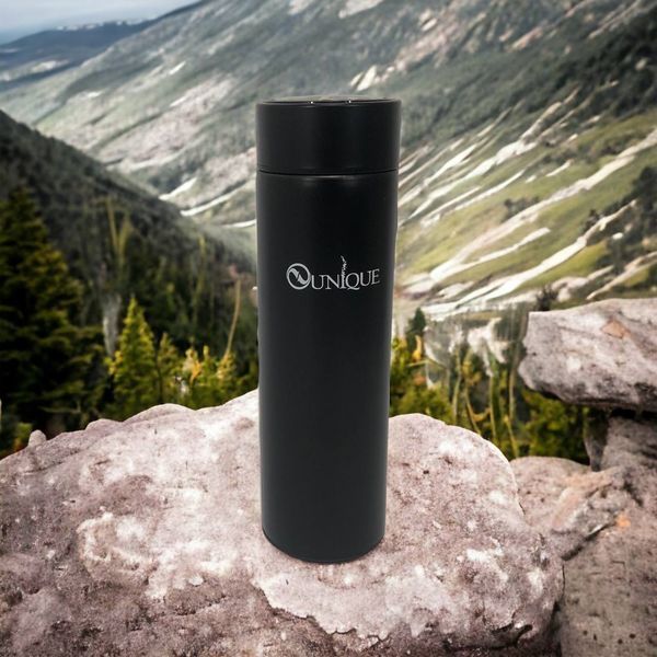 Термос UNIQUE UN-1006 500 мл с датчиком температуры, Термос с дисплеем. Цвет: черный 00018723 фото