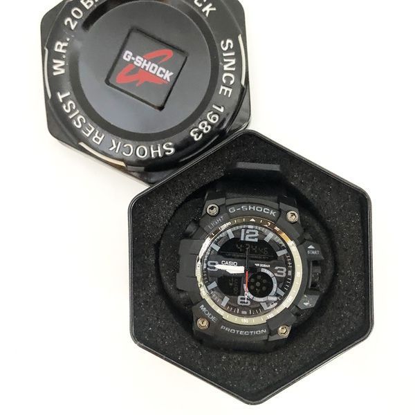 Годинники наручні G SHOCK GG-100B. Колір: платиновий 00022439 фото