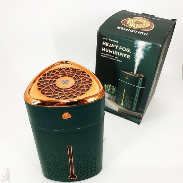Ультразвуковий зволожувач повітря для дітей з підсвічуванням Heavy Fog Humidifier, Зволожувач міні. Зелений 00012691 фото