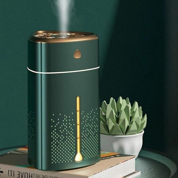 Ультразвуковий зволожувач повітря для дітей з підсвічуванням Heavy Fog Humidifier, Зволожувач міні. Зелений 00012691 фото
