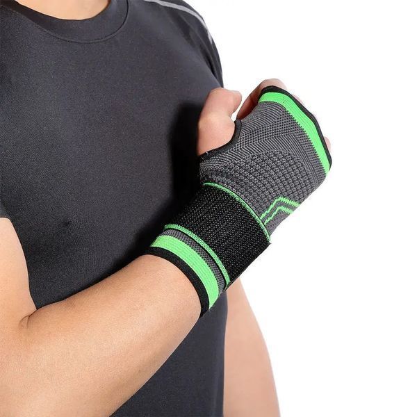Спортивный бандаж кистевого сустава wrist support sibote 9136 ортез эластичный бинт на кисть 00015552 фото