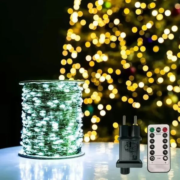 Гірлянда Роса LED на зеленому дроті USB 10 м AND 5335 00024771 фото