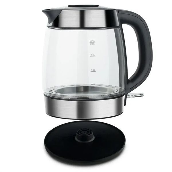 Електричний чайник Domotec MS-7946 скляний 1,7л 2200Вт 00019672 фото