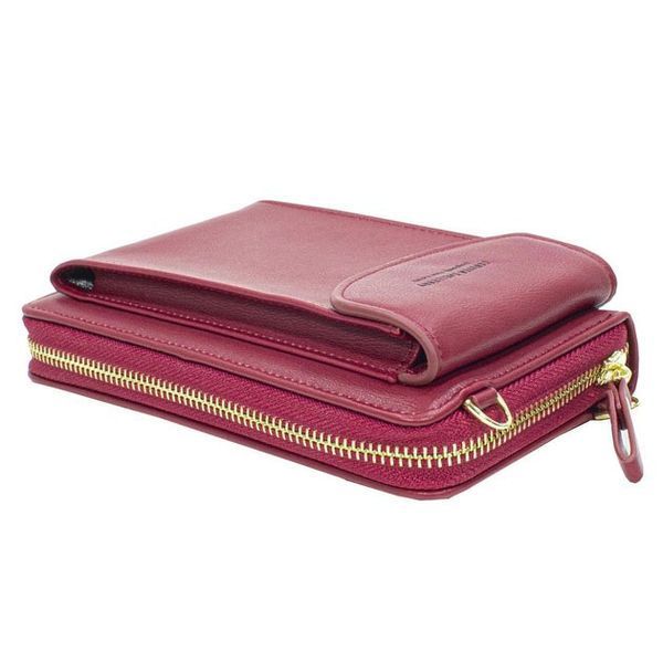 Женский кошелек Baellerry N8591 Red сумка-клатч для телефона денег банковских карт 00018340 фото