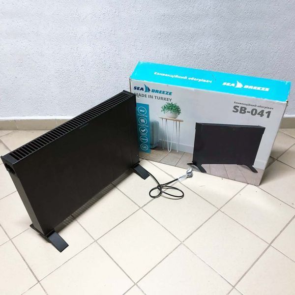 Конвектор SeaBreeze SB-041 2000 Вт, Обігрівачі конвекторного типу, Обігрівач електричний 00013657 фото