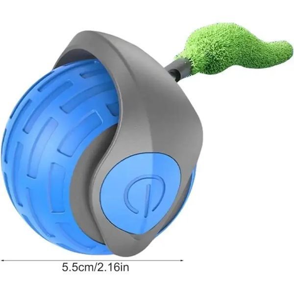 Мяч для кошек с пушистой гусеной подушкой,интерактивный забавный, Cat toy ball AND XL1247 00021914 фото