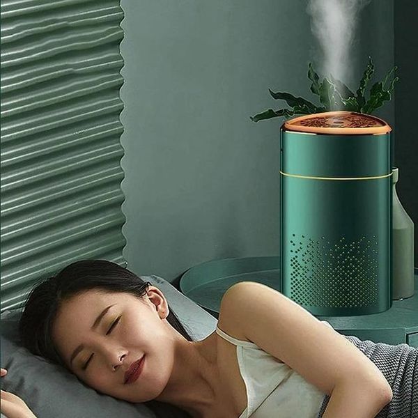 Ультразвуковий зволожувач повітря для дітей з підсвічуванням Heavy Fog Humidifier, Зволожувач міні. Зелений 00012691 фото