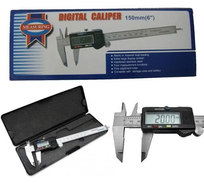 Цифровой штангенциркуль Digital Caliper 00022613 фото