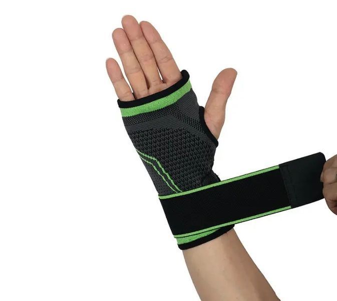 Спортивный бандаж кистевого сустава wrist support sibote 9136 ортез эластичный бинт на кисть 00015552 фото