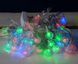 Гірлянда прозора кулька 40led 5м (флеш) 18мм, новорічна бахрама, світлодіодна гірлянда, вулична гірлянда 00024759 фото 2