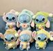 Мягкая коллекционная игрушка-сюрприз брелок Стич/Stitch Labubu 15см (цвет и вид случайный) 00016198 фото 4