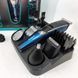Машинка триммер 4в1 VGR V-172 для стрижки волос на аккумуляторе зарядка USB, электробритва для головы 00015408 фото 2