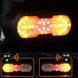 Велоліхтар CYGM-2229 STOP (red+yellow) із сигналом 00016908 фото 2
