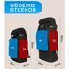 Рюкзак тактический чорний 4в1 70 л + Подсумок Водонепроницаемый туристический рюкзак. Цвет: черный 00018432 фото 7