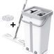 Швабра велика з відром комплект Scratch Cleaning Easy Mop з автоматичним віджиманням та складною ручкою 00012578 фото 12