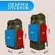 Рюкзак тактический чорний 4в1 70 л + Подсумок Водонепроницаемый туристический рюкзак. Цвет: черный 00018432 фото 4