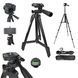 Штатив металлический универсальный для телефона и фотоаппарата Tripod 3120 портативный трипод 0,35-1.02м 00017587 фото 4