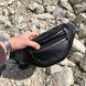 Сумка на пояс. Сумка через плечо. бананка мужская/женская. Цвет: черный 00018362 фото 44