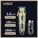 Машинка для стрижки волосся триммер для бороди VGR V-005, Машинка окантувальна, Підстригальна машинка 00014394 фото 3