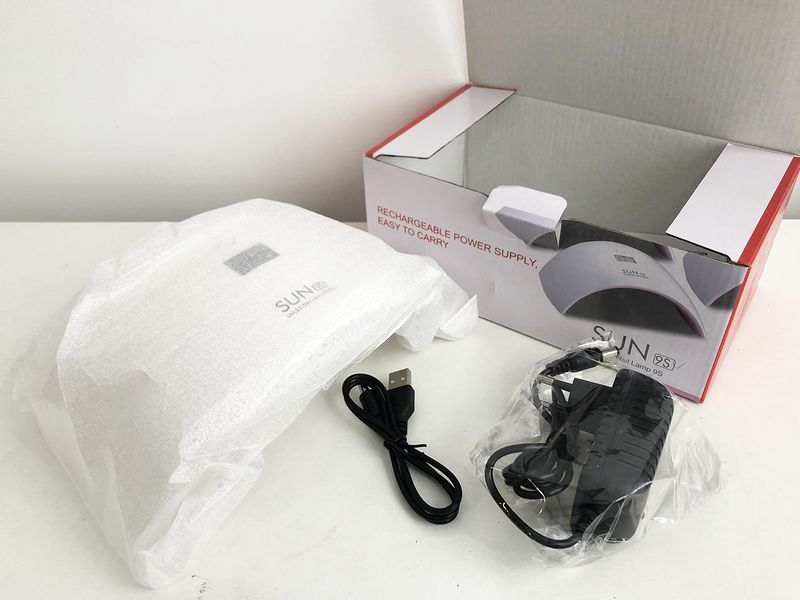 Сушилка для ногтей UV LAMP Sun 9S, Лед сушилка для ногтей, Лампа для маникюра и педикюра с таймером 00015073 фото