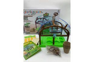 Игровой набор теплица для выращивания растений с семенами и капельным поливом Home made plant GREEN 00016662 фото