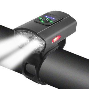 Велофонарь 2285-2XPE Ultra Light Aluminium встроенный аккумулятор, индикация заряда, Waterproof 00016753 фото