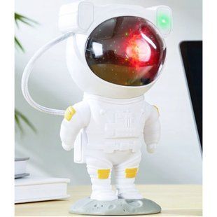 Ночник Проектор Астронавт звездного неба и галактики Космонавт 8 режимов с пультом ДУ 00015805 фото