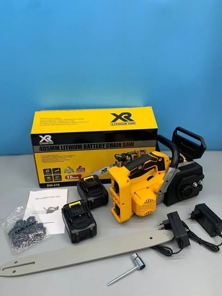 Ланцюгова акумуляторна пила DW 216 1600Вт 21V Li-Ion 00022804 фото