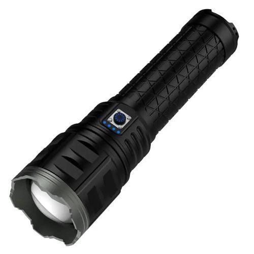 Фонарь ручной модели Police AK138-1 WHITE LASER LED PM60-TG 8х18650, USB-зарядка, Power Bank, зум 00022938 фото