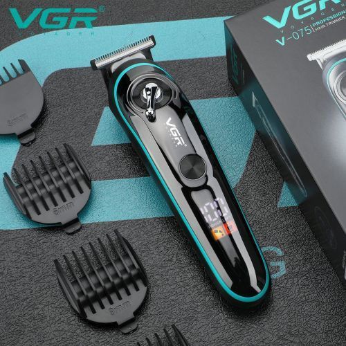 Машинка для стрижки волос и бороды VGR V-075, Машинка для стрижки волос домашняя, Электромашинка 00014395 фото