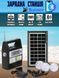 Портативная станция GDLight GD8216 Bluetooth/Power Bank на солнечной батарее с фонарем + 3 лампы 00023272 фото 2
