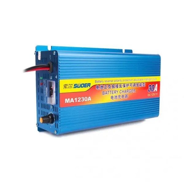 Зарядний пристрій автомобільний для акумулятора Battery Charger UKC MA-1230A 30A 00018008 фото