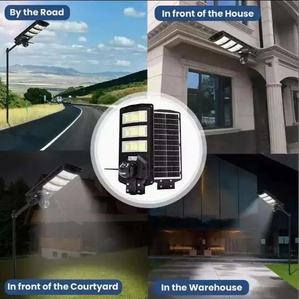 Камера-фонарь 4G уличный на солнечной батарее 300W с датчиком движения 00017326 фото