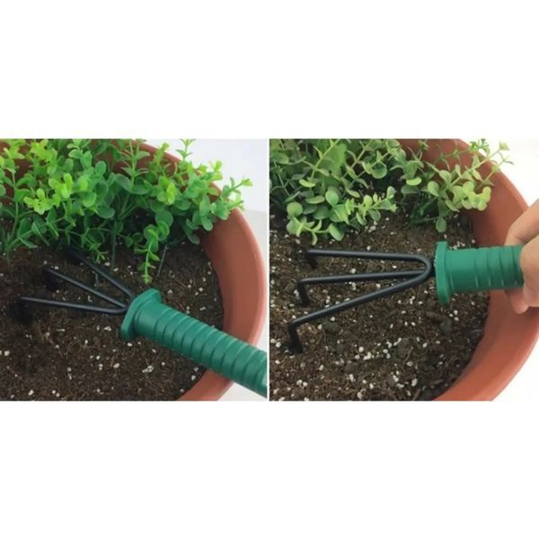 Набор садовых инструментов 10 в 1 с чемоданом Garden Instrumen AND ES-10, инвентарь для огорода и сада 00022653 фото