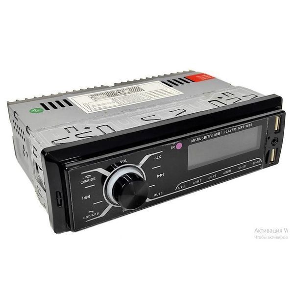 Автомобільна магнітола MP3-3885 ISO 1DIN із сенсорним дисплеєм, Бюджетна автомагнітола 1 din 00016823 фото