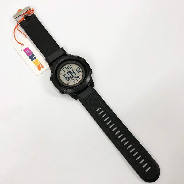 Часы наручные мужские SKMEI 1508BKWT BLACK, часы наручные электронные тактические. Цвет: черный 00022481 фото