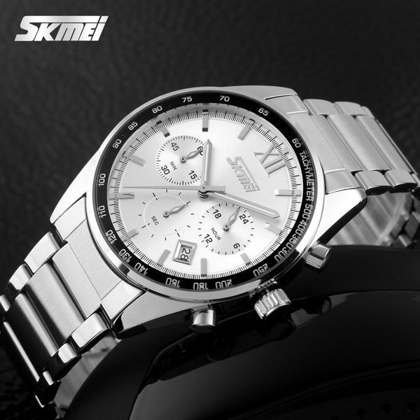 Часы наручные мужские SKMEI 9096SI 00022354 фото