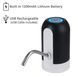 Електрична помпа для бутильованої води Automatic water dispenser з підсвічуванням на сулію 19 л Чорний 00021785 фото 6