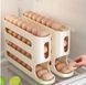 Компактний органайзер для яєць 4-шаровий автоматичний Plastic shelving AND XL-994 / Контейнер-лоток для яєць 00020494 фото 2