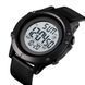 Часы наручные мужские SKMEI 1508BKWT BLACK, часы наручные электронные тактические. Цвет: черный 00022481 фото 7