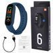 Фитнес браслет FitPro Smart Band M6 (смарт часы, пульсоксиметр, пульс). Цвет: синий 00022403 фото 5